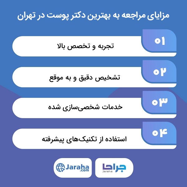 معیارهای بهترین دکتر پوست در تهران