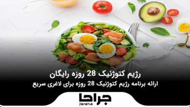 رژیم کتوژنیک 28 روزه رایگان