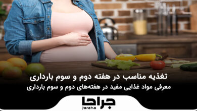 تغذیه مناسب در هفته دوم و سوم بارداری