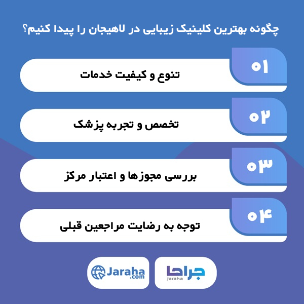 ویژگی های بارز بهترین کلینیک زیبایی در لاهیجان