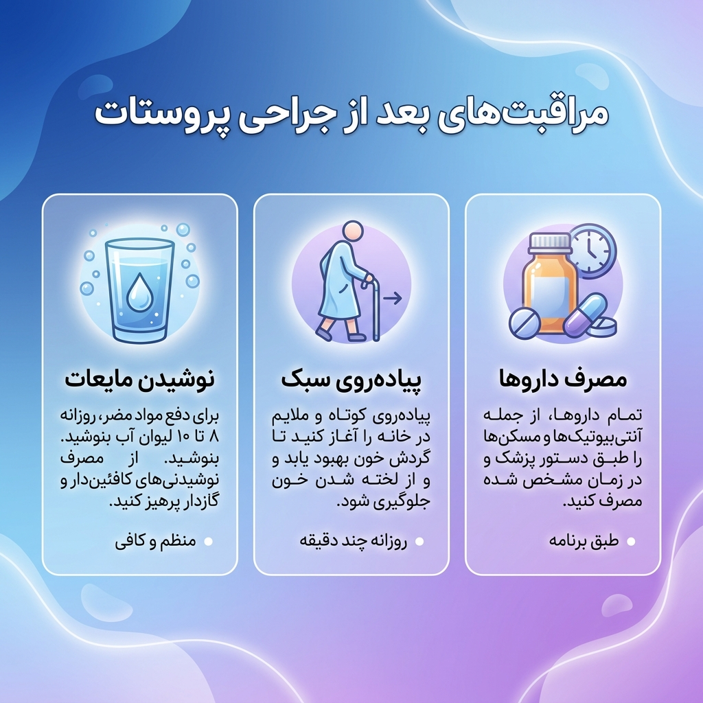جراحی پروستات چه زمانی ضرورت دارد؟