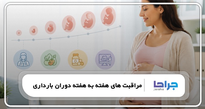 مراقبت های هفته به هفته دوران بارداری【سال1405】