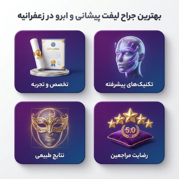 تفاوت لیفت پیشانی و لیفت ابرو