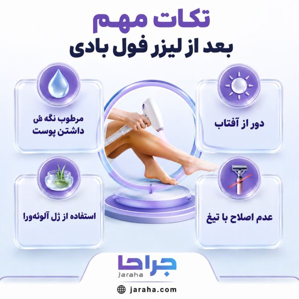 نکات مهم قبل از لیزر فول بادی که باید بدانید!