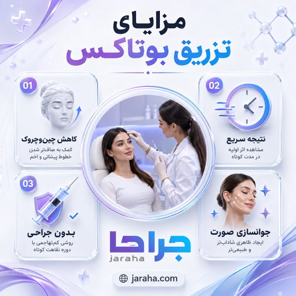 تزریق بوتاکس برای چه نواحیای کاربرد دارد؟