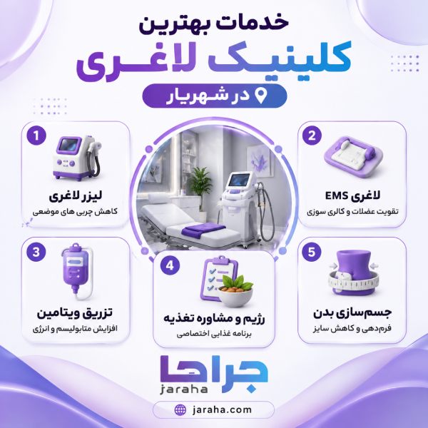 خدمات بهترین کلینیک لاغری در شهریار