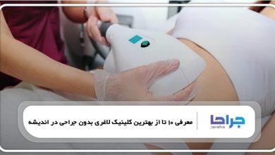 بهترین کلینیک لاغری بدون جراحی در اندیشه
