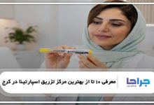 بهترین مرکز تزریق اسپارتینا در کرج