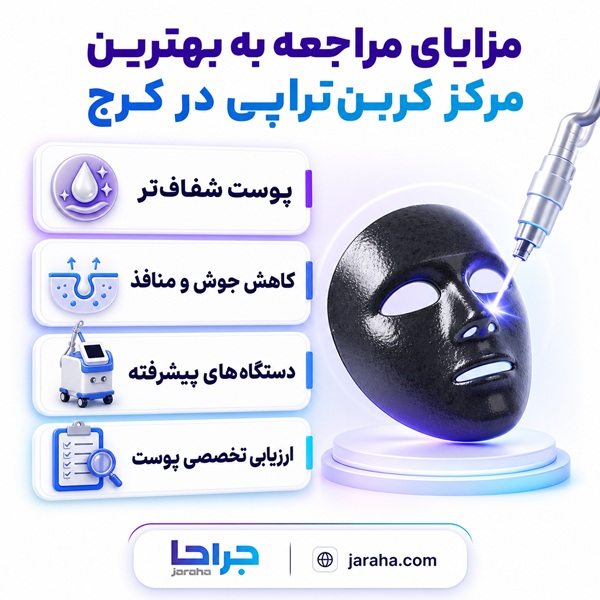 مزایای مراجعه به بهترین مرکز کربن تراپی در کرج