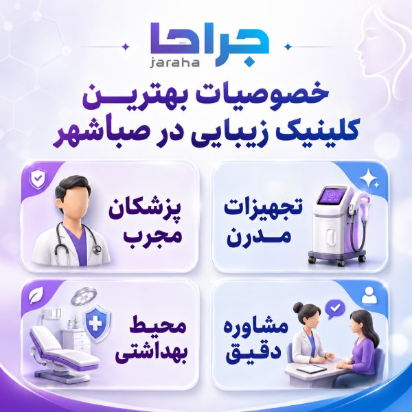 خصووصیات بهترین کلینیک زیبایی در صباشهر