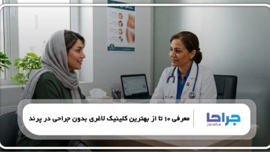 بهترین کلینیک لاغری بدون جراحی در پرند